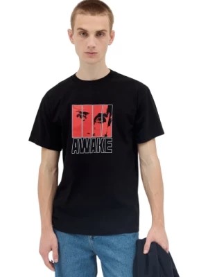 Zdjęcie produktu T-shirt z graficznym nadrukiem z bawełnianej dzianiny Awake NY