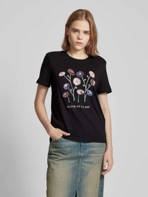 Zdjęcie produktu T-shirt z kwiatowym nadrukiem Only