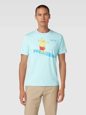 Zdjęcie produktu T-shirt z nadrukiem ‘The Simpsons®’ MC2 Saint Barth