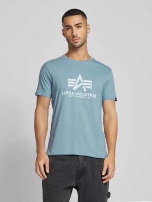 Zdjęcie produktu T-shirt z nadrukiem z logo alpha industries