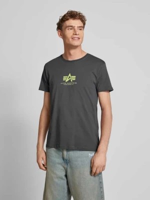 Zdjęcie produktu T-shirt z nadrukiem z logo alpha industries