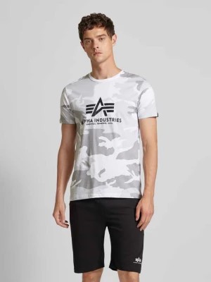 Zdjęcie produktu T-shirt z nadrukiem z logo alpha industries