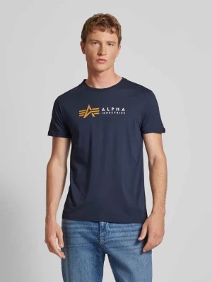 Zdjęcie produktu T-shirt z nadrukiem z logo alpha industries