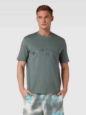 Zdjęcie produktu T-shirt z nadrukiem z logo Armani Exchange