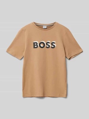 Zdjęcie produktu T-shirt z nadrukiem z logo Boss