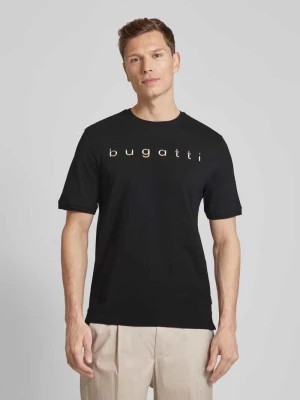 Zdjęcie produktu T-shirt z nadrukiem z logo Bugatti