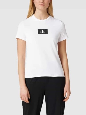 Zdjęcie produktu T-shirt z nadrukiem z logo Calvin Klein Underwear