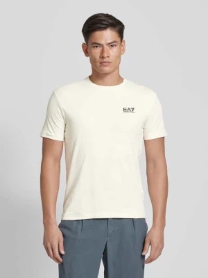 Zdjęcie produktu T-shirt z nadrukiem z logo EA7 Emporio Armani