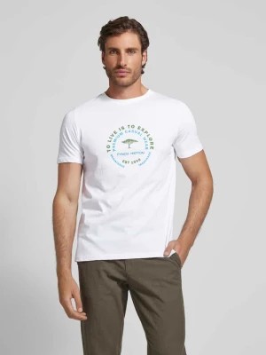 Zdjęcie produktu T-shirt z nadrukiem z logo FYNCH-HATTON