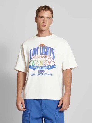 Zdjęcie produktu T-shirt z nadrukiem z logo i napisem model ‘CHAMPIONSHIP’ Low Lights Studios