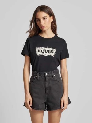 Zdjęcie produktu T-shirt z nadrukiem z logo i okrągłym dekoltem Levi's®