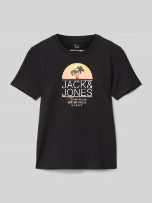 Zdjęcie produktu T-shirt z nadrukiem z logo model ‘CASEY’ jack & jones