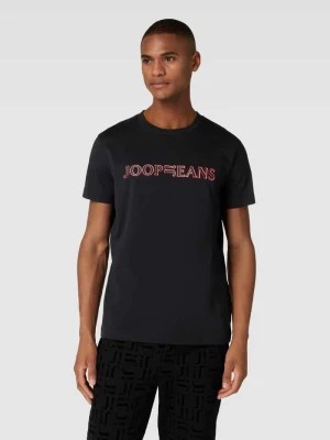 Zdjęcie produktu T-shirt z nadrukiem z logo model ‘Cassian’ JOOP! JEANS