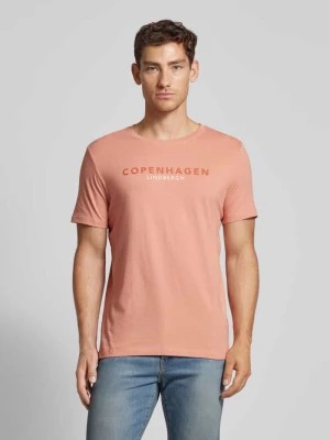 Zdjęcie produktu T-shirt z nadrukiem z logo model ‘Copenhagen’ lindbergh