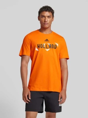 Zdjęcie produktu T-shirt z nadrukiem z logo model ‘HOLLAND’ ADIDAS SPORTSWEAR