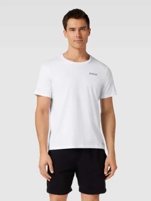 Zdjęcie produktu T-shirt z nadrukiem z logo model ‘LIQUID COTTON’ Polo Ralph Lauren Underwear