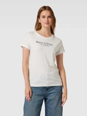 Zdjęcie produktu T-shirt z nadrukiem z logo model ‘MIX N MATCH’ Marc O'Polo