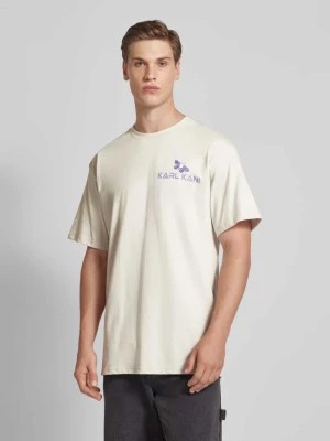 Zdjęcie produktu T-shirt z nadrukiem z logo model ‘Signature’ Karl Kani