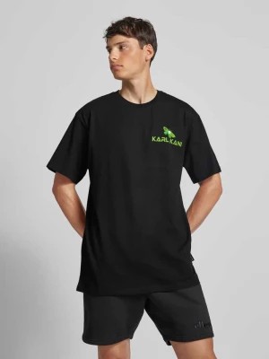 Zdjęcie produktu T-shirt z nadrukiem z logo model ‘Signature’ Karl Kani
