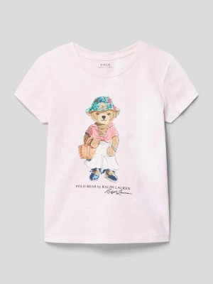Zdjęcie produktu T-shirt z nadrukiem z logo Polo Ralph Lauren Kids