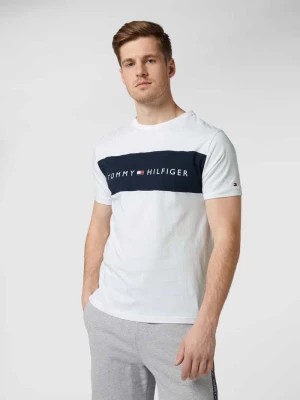 Zdjęcie produktu T-shirt z nadrukiem z logo Tommy Hilfiger
