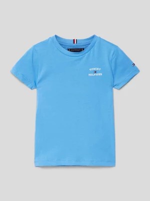 Zdjęcie produktu T-shirt z nadrukiem z logo Tommy Hilfiger Teens