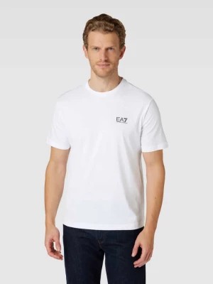 Zdjęcie produktu T-shirt z nadrukiem z logo z tyłu EA7 Emporio Armani