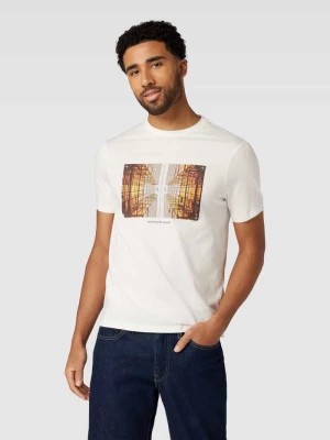 Zdjęcie produktu T-shirt z nadrukiem z motywem z logo Armani Exchange