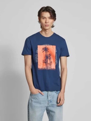 Zdjęcie produktu T-shirt z nadrukiem z napisem i motywem Blend