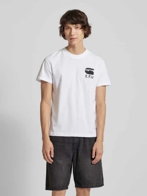 Zdjęcie produktu T-shirt z nadrukiem z tyłu model ‘Burger’ G-Star Raw