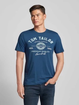 Zdjęcie produktu T-shirt z nadrukiem ze sloganem Tom Tailor