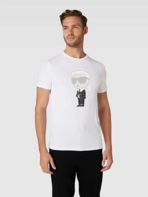 Zdjęcie produktu T-shirt z nadrukowanym motywem Karl Lagerfeld