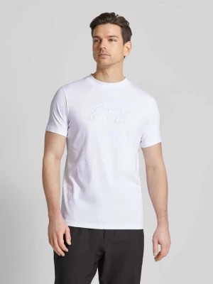 Zdjęcie produktu T-shirt z napisem z logo Karl Lagerfeld