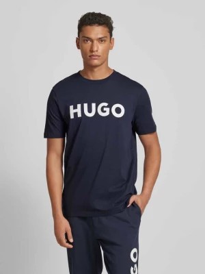 Zdjęcie produktu T-shirt z napisem z logo model ‘DULIVIO’ HUGO