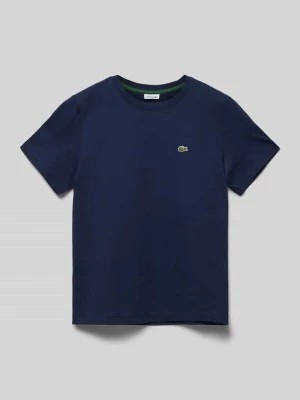 Zdjęcie produktu T-shirt z naszywką z logo Lacoste