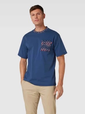 Zdjęcie produktu T-shirt z obszyciem w kontrastowym kolorze Scotch & Soda