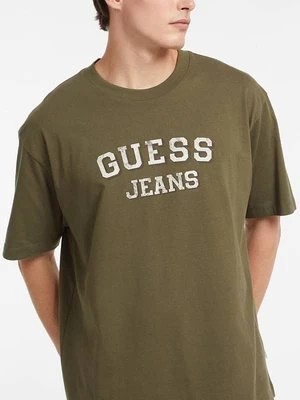 Zdjęcie produktu T-Shirt Z Printem Vintage Fason Oversize Guess