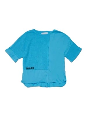Zdjęcie produktu T-shirt z tkaniny z zapasów z logo Myar