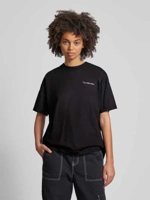 Zdjęcie produktu T-shirt z wyhaftowanym logo model ‘EMBROIDERED’ Calvin Klein Jeans