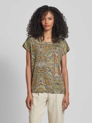 Zdjęcie produktu T-shirt ze wzorem paisley model ‘Felicity’ Soyaconcept