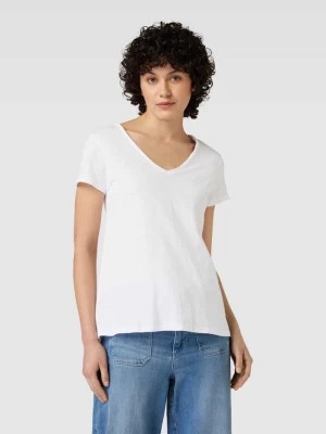 Zdjęcie produktu T-shirt ze zrolowanym brzegiem model ‘TULLI’ MOS MOSH