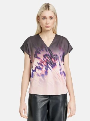 Zdjęcie produktu TAIFUN Koszulka w kolorze antracytowo-jasnoróżowym rozmiar: 38
