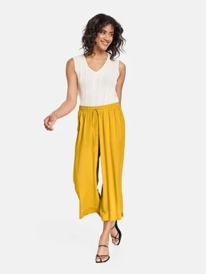 Zdjęcie produktu TAIFUN Spodnie w kolorze żółtym rozmiar: 44