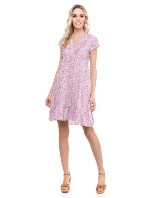 Zdjęcie produktu Tantra Sukienka w kolorze fioletowym ze wzorem rozmiar: L