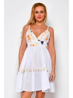 Zdjęcie produktu Tarifa Sukienka w kolorze białym rozmiar: M