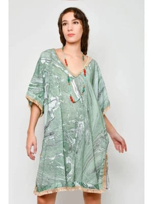 Zdjęcie produktu Tarifa Sukienka w kolorze zielonym rozmiar: L