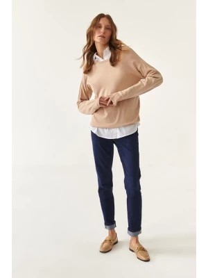 Zdjęcie produktu TATUUM Sweter w kolorze beżowym rozmiar: XL