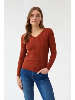 Zdjęcie produktu TATUUM Sweter w kolorze czerwonym rozmiar: S