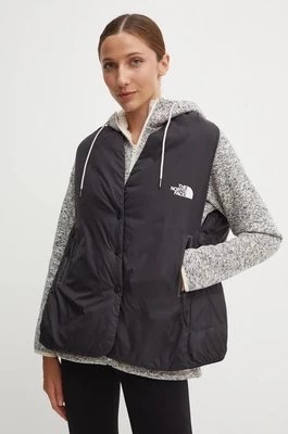 Zdjęcie produktu The North Face bezrękawnik sportowy Mountain Athletics kolor czarny przejściowy NF0A89HXJK31