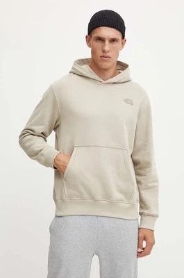 Zdjęcie produktu The North Face bluza bawełniana Natural Dye Hoodie męska kolor beżowy z kapturem z nadrukiem NF0A89CV9OX1